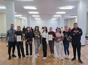 Първият етап от Ученическите игри по тенис на маса 2025/2026 приключи успешно в Силистра