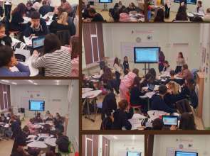 Открит урок по литература в ПГСУАУ „Атанас Буров“ представи иновативни методи и висока ученическа ангажираност